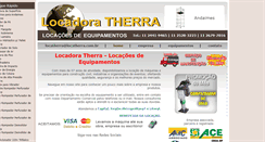 Desktop Screenshot of locatherra.com.br